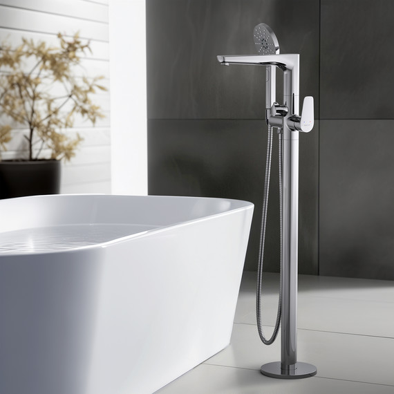 Смеситель для ванны Aquatek Бетта AQ1145CR, Цвет производителя: хром фото 4