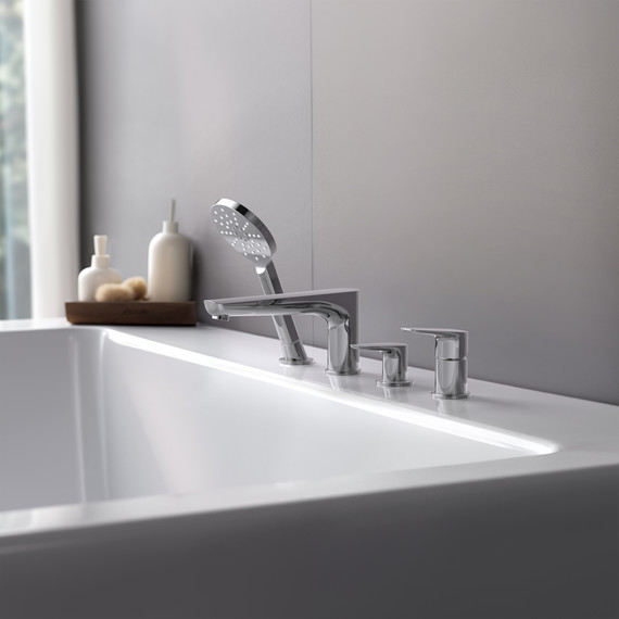 Смеситель для ванны Aquatek Бетта AQ1148CR, Цвет производителя: хром фото 3