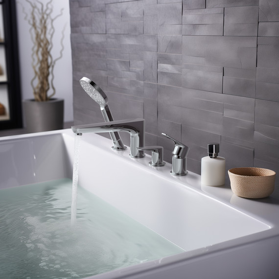 Смеситель для ванны Aquatek Бетта AQ1148CR, Цвет производителя: хром фото 4