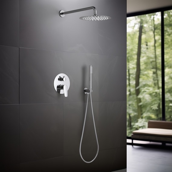 Душевая система для душа Aquatek Бетта AQ1172CR (со скрытой частью), Цвет производителя: хром - 11 Душевая система для душа Aquatek Бетта AQ1172CR (со скрытой частью), Цвет производителя: хром фото 11