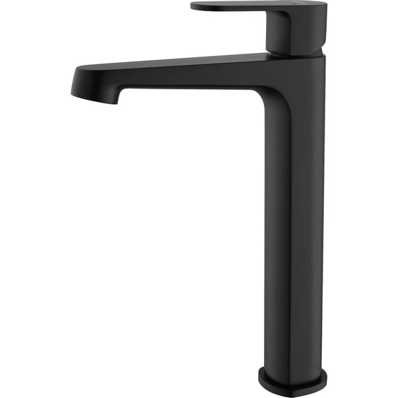 Смеситель для раковины высокий Aquatek Оберон AQ1204MB, чёрный матовый, Цвет производителя: чёрный матовый фото 6