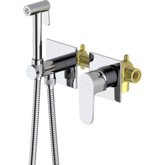 Набор для гигиенического душа Aquatek Оберон AQ1220CR (со скрытой частью) фото 4