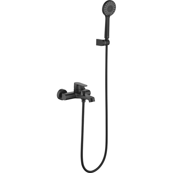 Смеситель для ванны Aquatek Оберон AQ1249MB, чёрный матовый, Цвет производителя: чёрный матовый фото 24