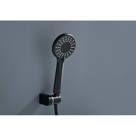 Смеситель для ванны Aquatek Оберон AQ1249MB, чёрный матовый, Цвет производителя: чёрный матовый фото 9