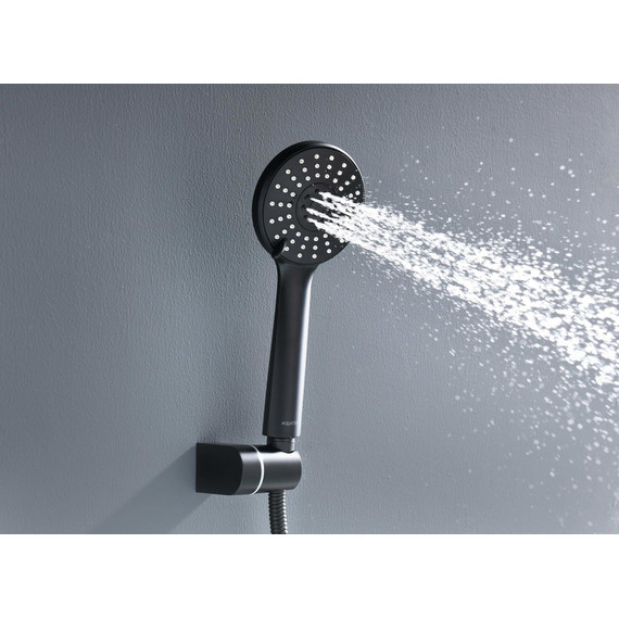 Смеситель для ванны Aquatek Оберон AQ1249MB, чёрный матовый, Цвет производителя: чёрный матовый фото 12