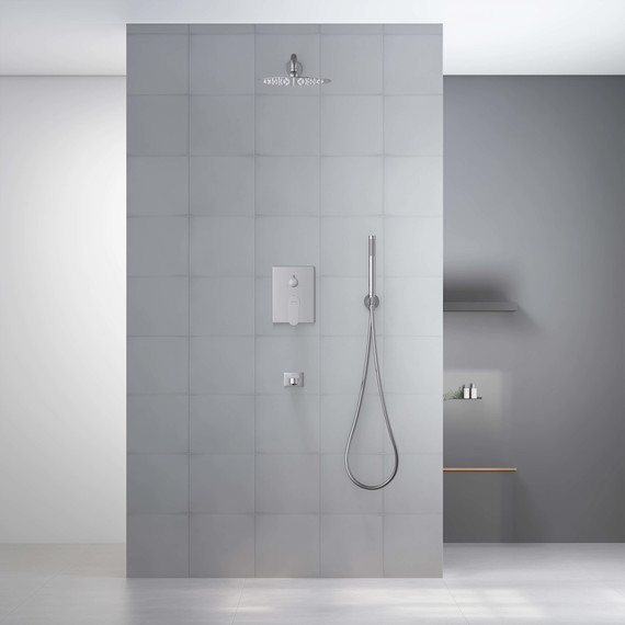 Душевая система для ванны Aquatek Оберон AQ1273CR (со скрытой частью), Цвет производителя: хром фото 3