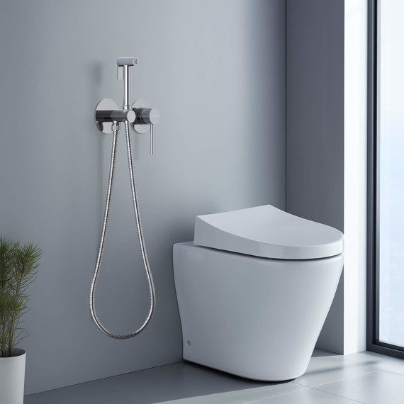 Набор для гигиенического душа Aquatek Европа AQ1319CR (со скрытой частью) - 3 Набор для гигиенического душа Aquatek Европа AQ1319CR (со скрытой частью) фото 3