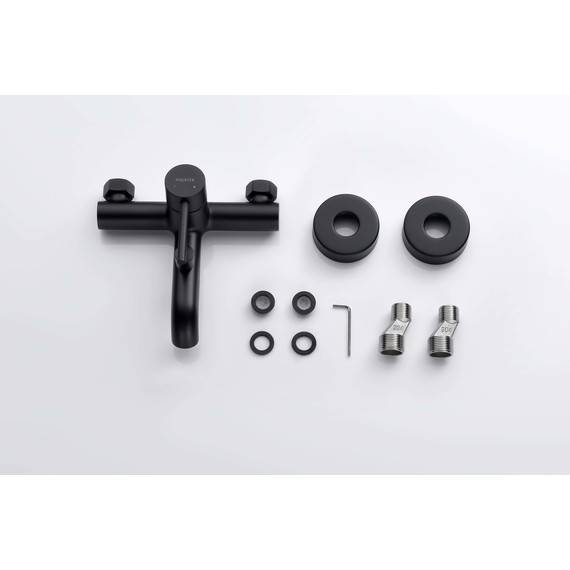 Смеситель для ванны Aquatek Европа AQ1340MB, чёрный матовый, Цвет производителя: чёрный матовый фото 5