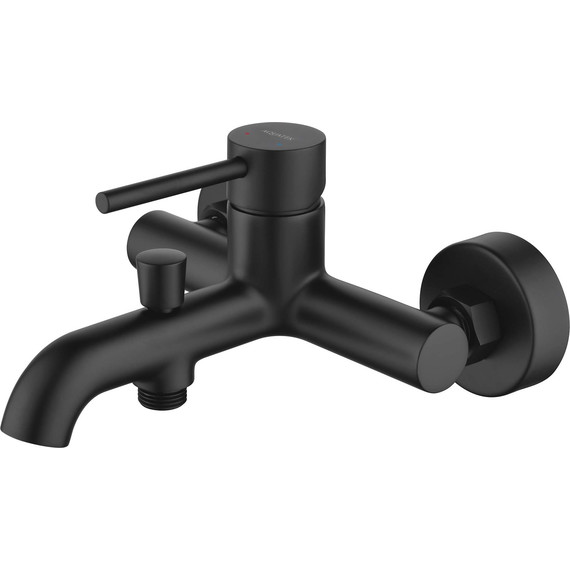 Смеситель для ванны Aquatek Европа AQ1340MB, чёрный матовый, Цвет производителя: чёрный матовый фото 2