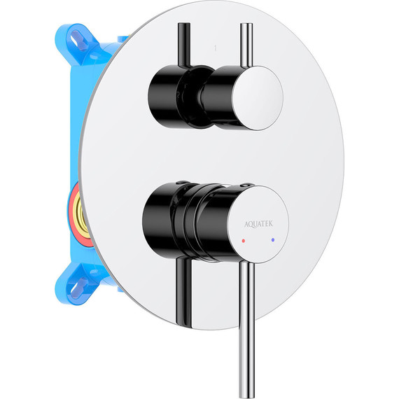 Смеситель для ванны Aquatek Европа AQ1346CR (со скрытой частью), Цвет производителя: хром фото 2
