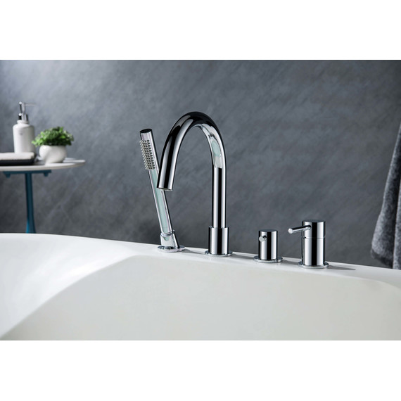 Смеситель для ванны Aquatek Европа AQ1348CR, Цвет производителя: хром фото 2