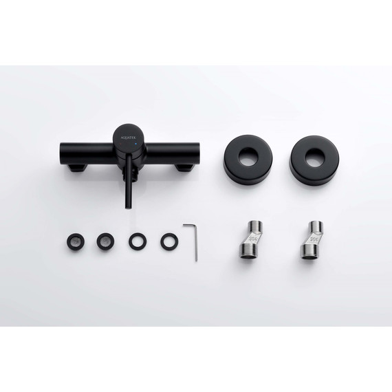 Смеситель для душа Aquatek Европа AQ1360MB, чёрный матовый, Цвет производителя: чёрный матовый фото 4