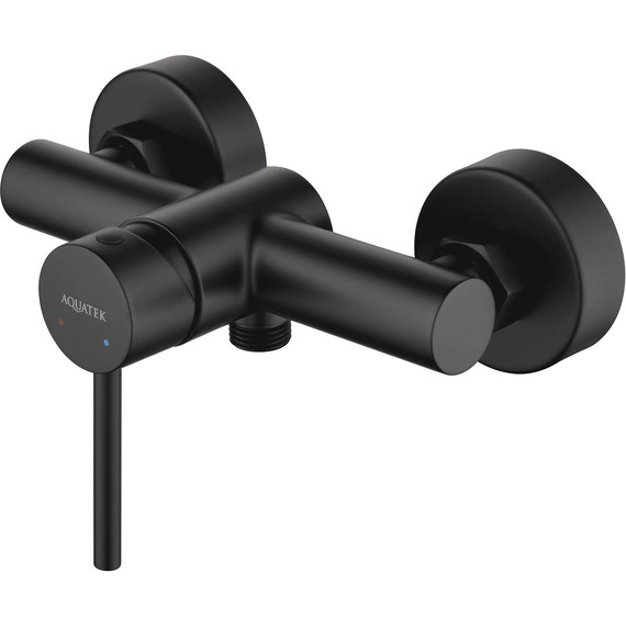Смеситель для душа Aquatek Европа AQ1360MB, чёрный матовый, Цвет производителя: чёрный матовый фото 3
