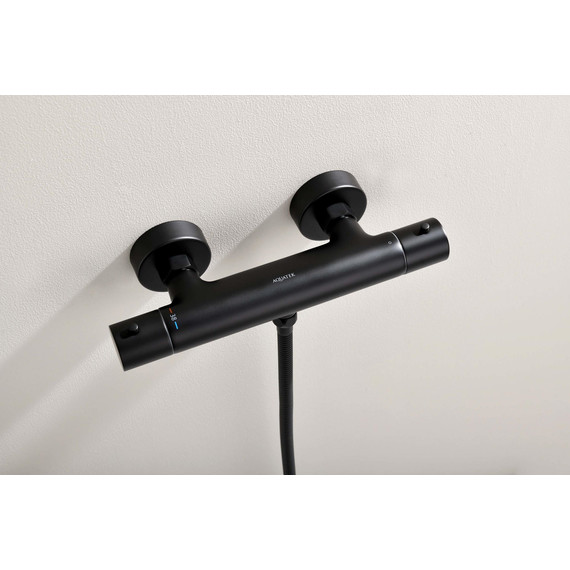 Смеситель для душа Aquatek Европа AQ1363MB, чёрный матовый, Цвет производителя: чёрный матовый фото 4