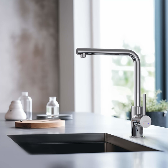 Смеситель для кухни Aquatek Европа AQ1380CR, Цвет производителя: хром фото 4