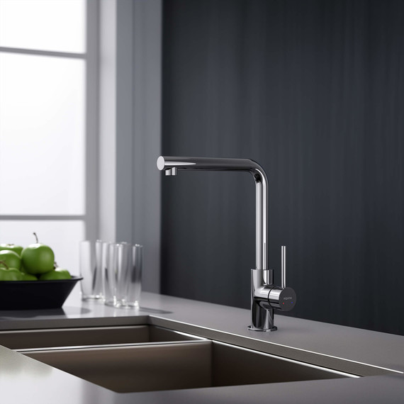 Смеситель для кухни Aquatek Европа AQ1380CR, Цвет производителя: хром фото 6