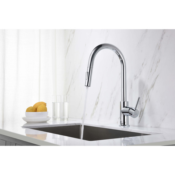 Смеситель для кухни Aquatek Европа AQ1384CR, Цвет производителя: хром фото 3