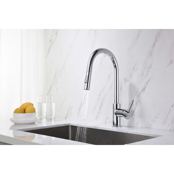 Смеситель для кухни Aquatek Европа AQ1384CR, Цвет производителя: хром фото 4