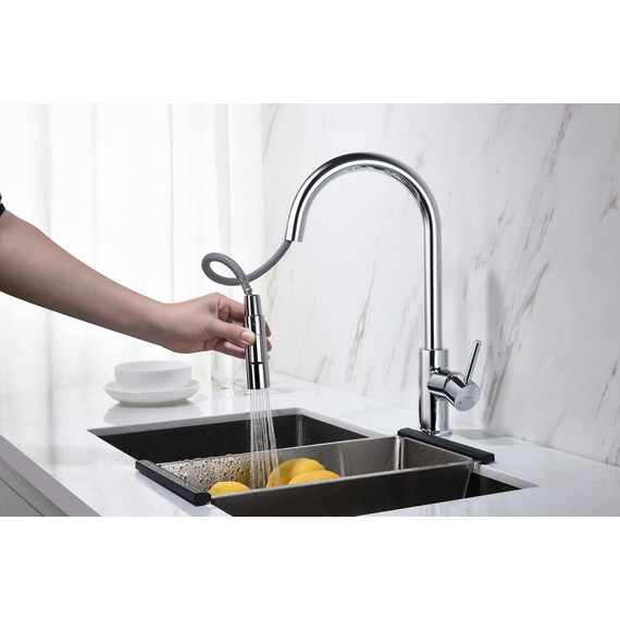 Смеситель для кухни Aquatek Европа AQ1384CR, Цвет производителя: хром фото 10