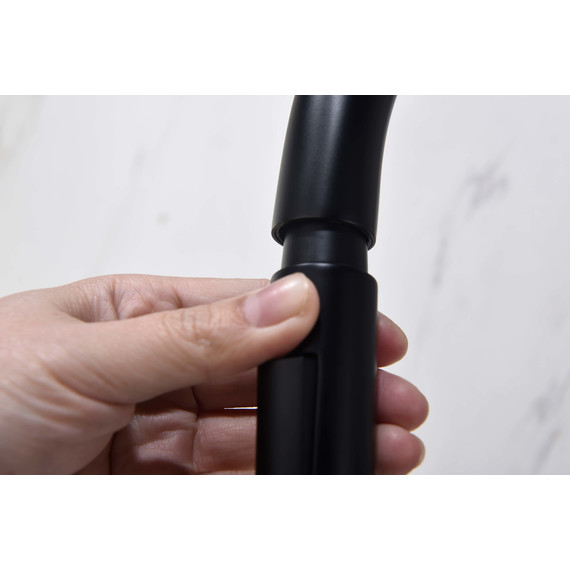 Смеситель для кухни Aquatek Европа AQ1384MB, чёрный матовый, Цвет производителя: чёрный матовый фото 10