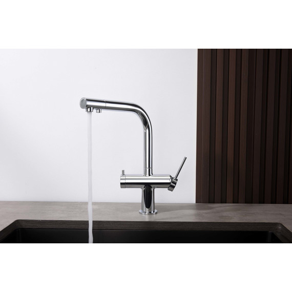 Смеситель для кухни Aquatek Европа AQ1385CR, Цвет производителя: хром - 3 Смеситель для кухни Aquatek Европа AQ1385CR, Цвет производителя: хром фото 3