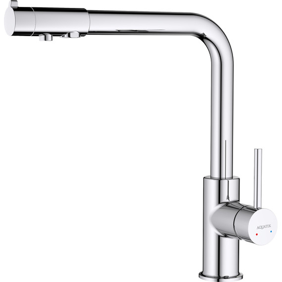 Смеситель для кухни Aquatek Европа AQ1386CR, Цвет производителя: хром - 2 Смеситель для кухни Aquatek Европа AQ1386CR, Цвет производителя: хром фото 2