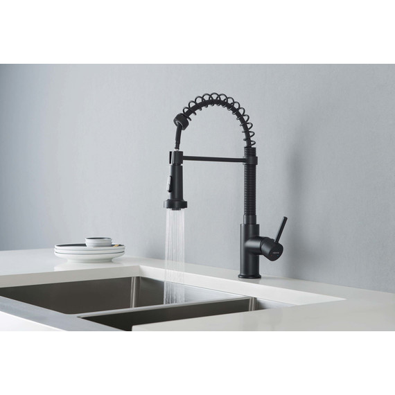 Смеситель для кухни Aquatek Европа AQ1387MB, чёрный матовый, Цвет производителя: чёрный матовый - 5 Смеситель для кухни Aquatek Европа AQ1387MB, чёрный матовый, Цвет производителя: чёрный матовый фото 5