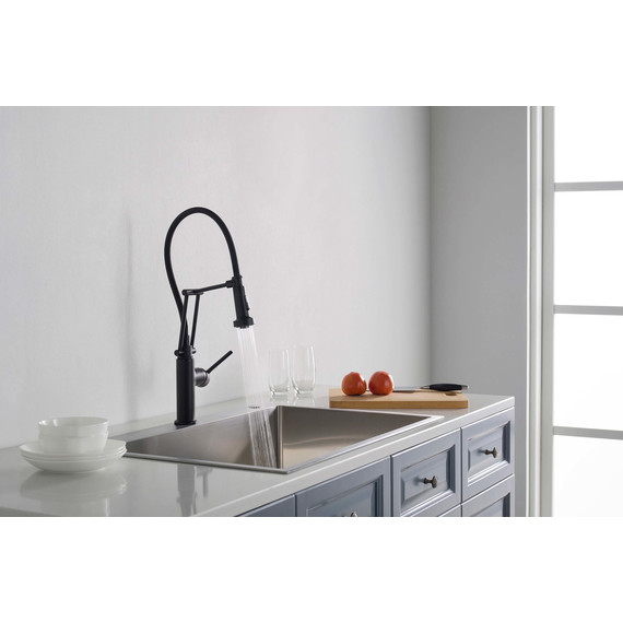 Смеситель для кухни Aquatek Европа AQ1388MB, чёрный матовый, Цвет производителя: чёрный матовый фото 4