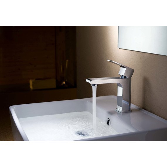 Смеситель для раковины Aquatek Лира AQ1410CR, Цвет производителя: хром - 2 Смеситель для раковины Aquatek Лира AQ1410CR, Цвет производителя: хром фото 2