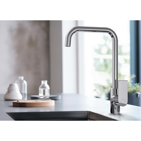 Смеситель для кухни Aquatek Лира AQ1480CR, Цвет производителя: хром - 3 Смеситель для кухни Aquatek Лира AQ1480CR, Цвет производителя: хром фото 3