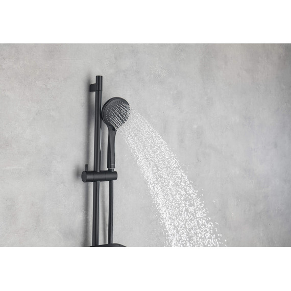 Ручной душ Aquatek Вега AQ2003MB, чёрный матовый фото 8