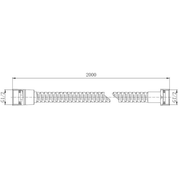 Душевой шланг Aquatek  AQ2102CR фото 4