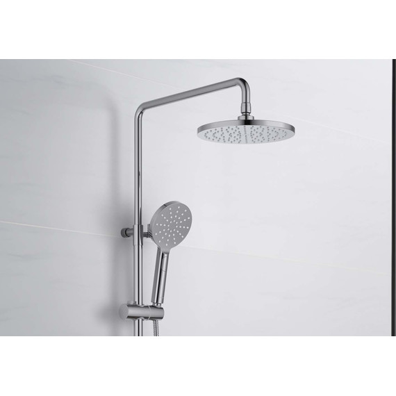 Душевая стойка Aquatek Бетта AQ2140CR, Цвет производителя: хром - 6 Душевая стойка Aquatek Бетта AQ2140CR, Цвет производителя: хром фото 6