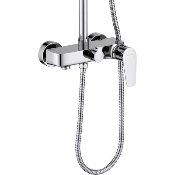 Душевая стойка Aquatek Бетта AQ2140CR, Цвет производителя: хром - 5 Душевая стойка Aquatek Бетта AQ2140CR, Цвет производителя: хром фото 5