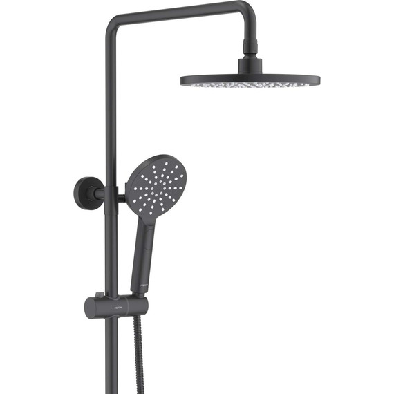 Душевая стойка Aquatek Бетта AQ2140MB, чёрный матовый, Цвет производителя: чёрный матовый - 3 Душевая стойка Aquatek Бетта AQ2140MB, чёрный матовый, Цвет производителя: чёрный матовый фото 3