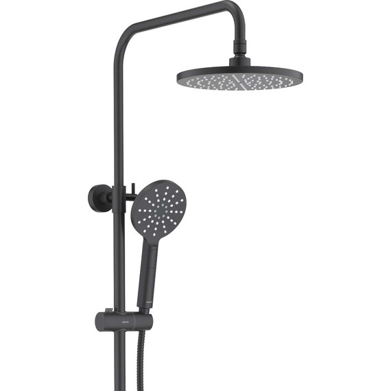 Душевая стойка Aquatek Бетта AQ2160MB, чёрный матовый, Цвет производителя: чёрный матовый фото 2