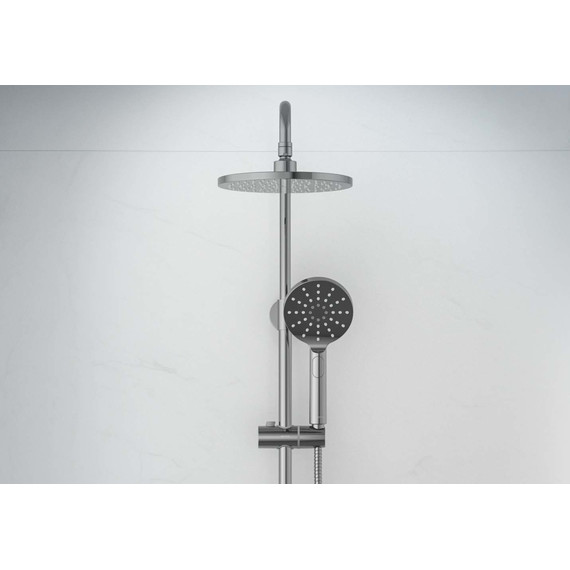Душевая стойка с термостатом Aquatek Европа AQ2343CR, Цвет производителя: хром фото 9