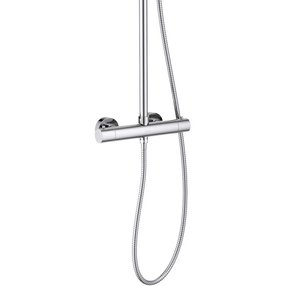 Душевая стойка с термостатом Aquatek Европа AQ2343CR, Цвет производителя: хром фото 3