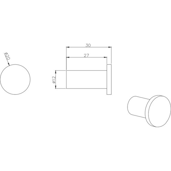 Крючок Aquatek Вега AQ4001CR - 2 Крючок Aquatek Вега AQ4001CR фото 2