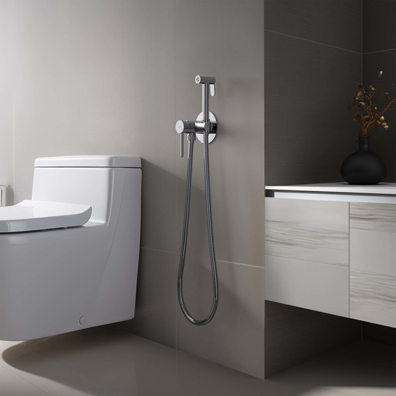 Набор для гигиенического душа Aquatek Европа AQ1021CR (со скрытой частью) - 4 Набор для гигиенического душа Aquatek Европа AQ1021CR (со скрытой частью) фото 4