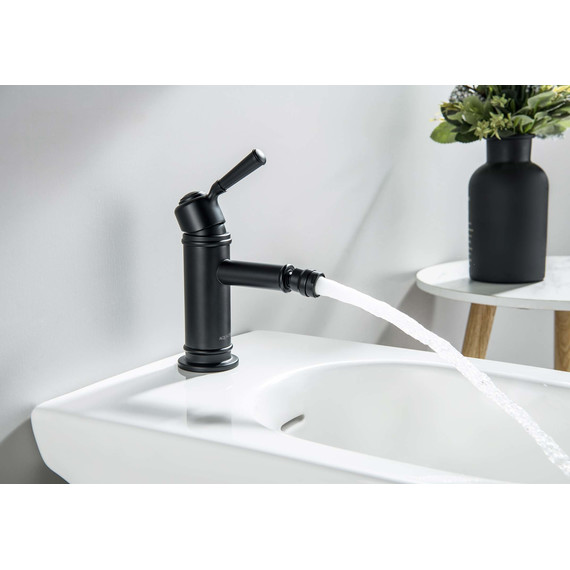 Смеситель для биде Aquatek Классик AQ1518MB, чёрный матовый, Цвет производителя: чёрный матовый - 3 Смеситель для биде Aquatek Классик AQ1518MB, чёрный матовый, Цвет производителя: чёрный матовый фото 3