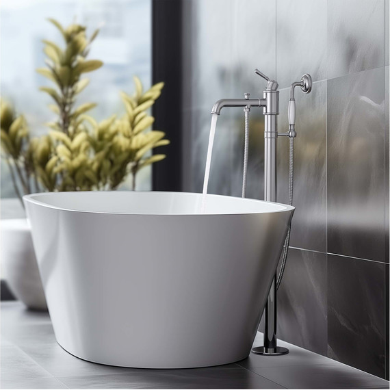 Смеситель для ванны Aquatek Классик AQ1545CR, Цвет производителя: хром фото 6