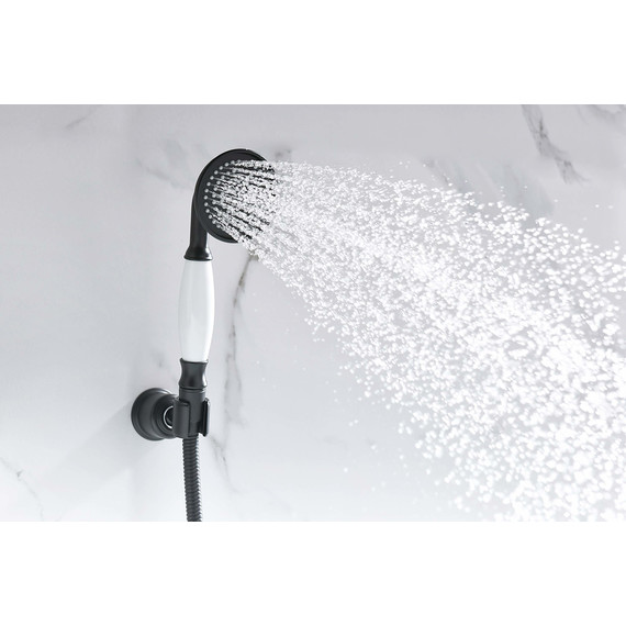 Смеситель для ванны Aquatek Классик AQ1549MB, чёрный матовый, Цвет производителя: чёрный матовый фото 11