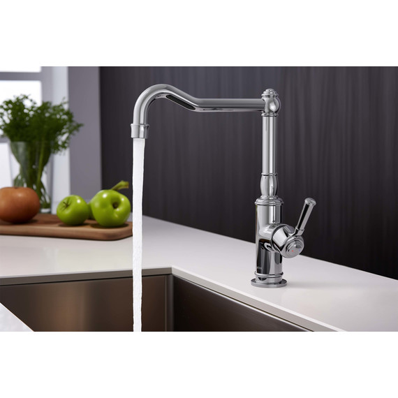 Смеситель для кухни Aquatek Классик AQ1580CR, Цвет производителя: хром фото 5