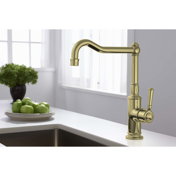 Смеситель для кухни Aquatek Классик AQ1580PG, золото, Цвет производителя: золото фото 2