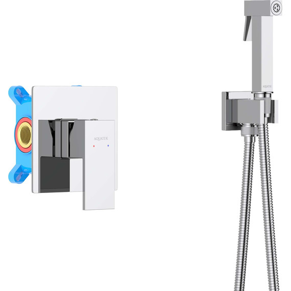 Набор для гигиенического душа Aquatek Либра AQ1619CR (со скрытой частью) - 2 Набор для гигиенического душа Aquatek Либра AQ1619CR (со скрытой частью) фото 2