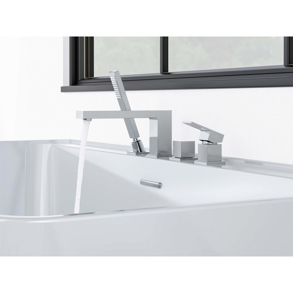 Смеситель для ванны Aquatek Либра AQ1648CR, Цвет производителя: хром фото 4