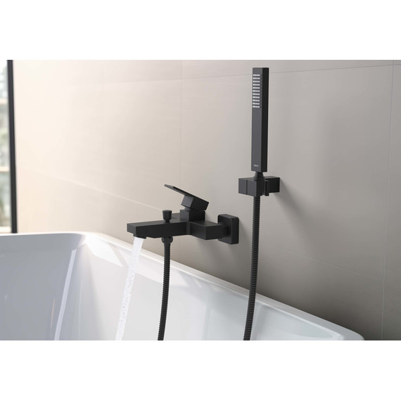 Смеситель для ванны Aquatek Либра AQ1649MB, чёрный матовый, Цвет производителя: чёрный матовый фото 5