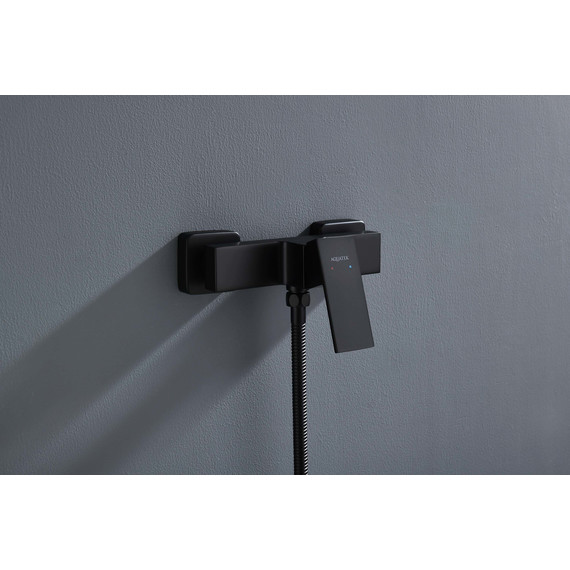 Смеситель для душа Aquatek Либра AQ1660MB, чёрный матовый, Цвет производителя: чёрный матовый фото 3