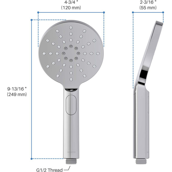 Ручной душ Aquatek Оберон AQ2006CR фото 8